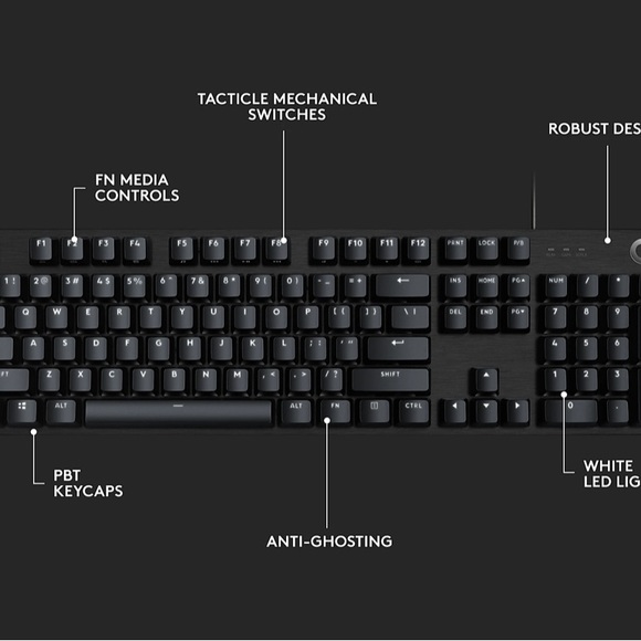 **New in Box*** LOGITECH G413 SE MECHANICAL GAMING KEYBOARD - Picture 8 of 9